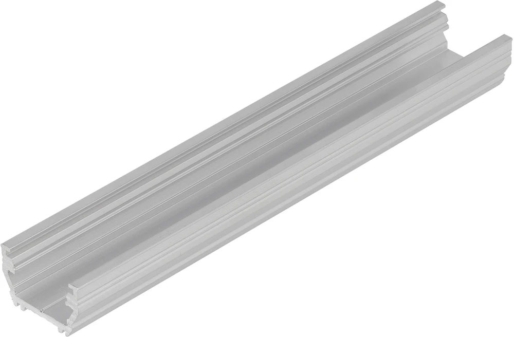 LED juostos profilis UNI12 BCD/U, neanoduotas aliuminis, 2m