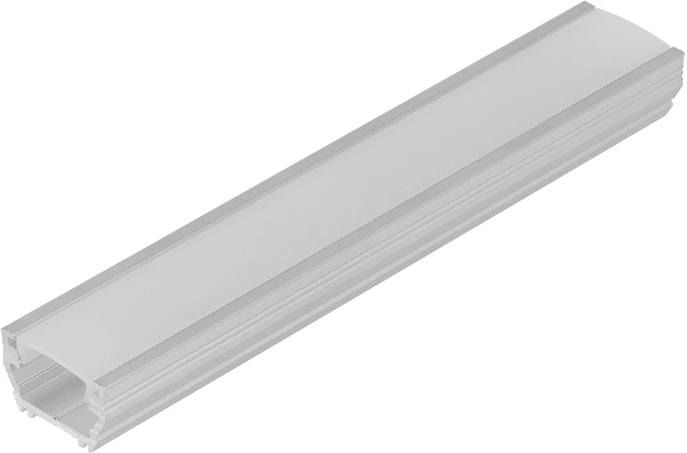 LED juostos profilis UNI12 BCD/U, neanoduotas aliuminis, 2m