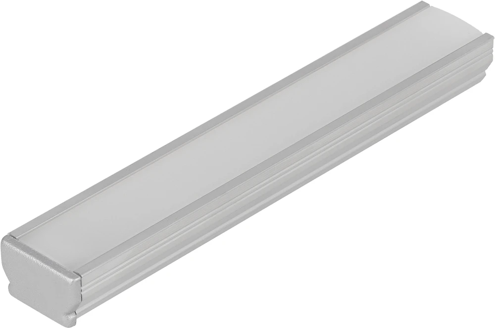 LED juostos profilis UNI12 BCD/U, neanoduotas aliuminis, 2m