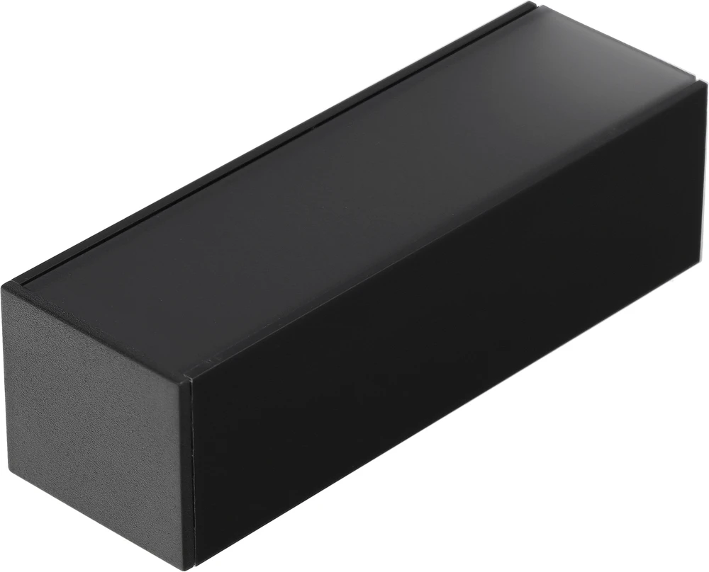 LED juostos profilis VARIO30-02 ACDE-9/TY, juodas, 1m