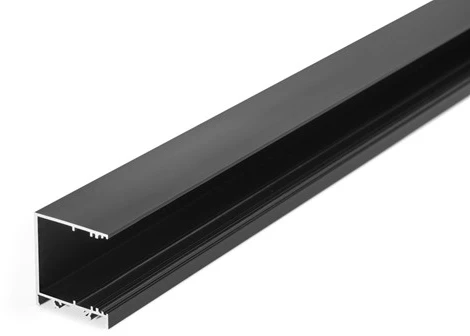 LED juostos profilis VARIO30-03 ACDE-9/TY, juodas, 3m