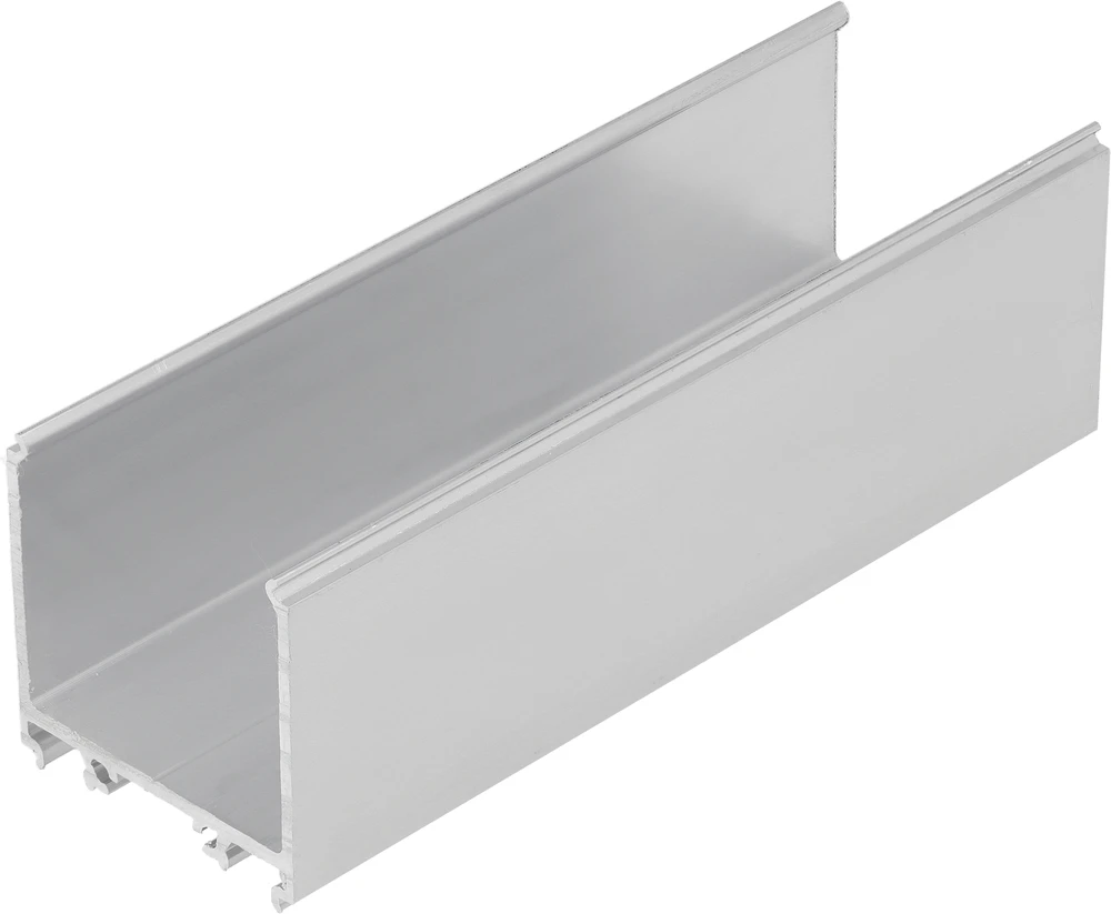 LED juostos profilis VARIO30-08, skirtas maitinimo šaltiniui uždengti, neanoduotas aliuminis, 2m