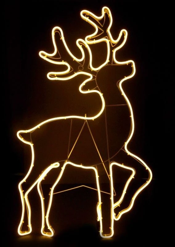 LED Kalėdinis elnias 92 cm