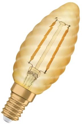 Candellux LED lemputė Vintage 1906© LED 22 2.5 W/2400K E14