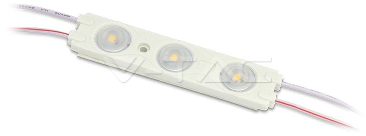 V-tac LED Modulis 1.5W, 3SMD, IP67, SMD2835, 3000K