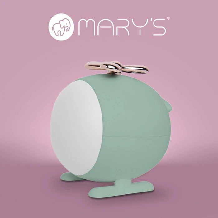 Plexido LED naktinė lemputė sraigtasparnio formos Mary's, žalia