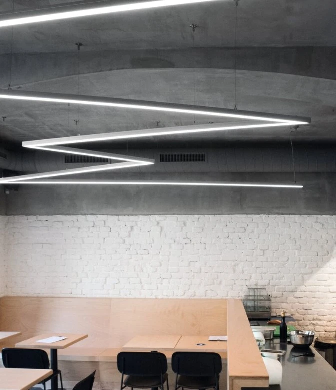 LED paviršinis profilis 3035-O, anoduoto sidabro sp., 3m