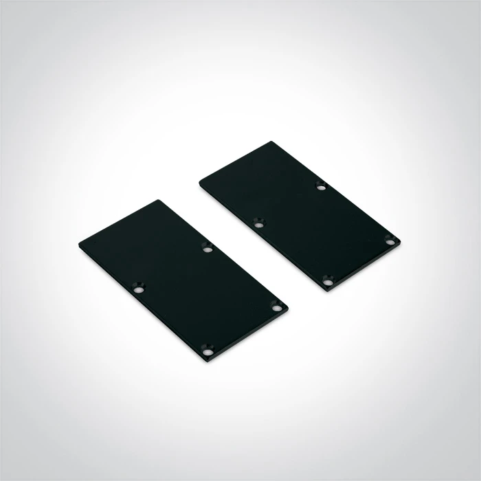 LED paviršinis profilis, juodas, 2m, 7910/B