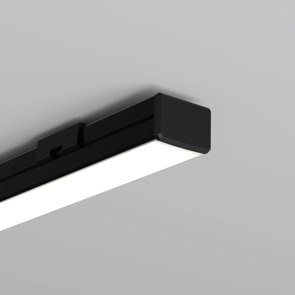 LED paviršinis profilis SILER, juodas, 2m