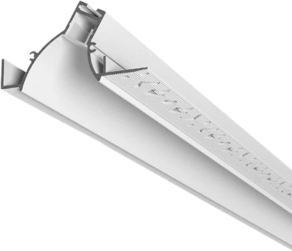 LED profilis PRF172SET, baltas, 3m, su dangteliu ir užbaigimais