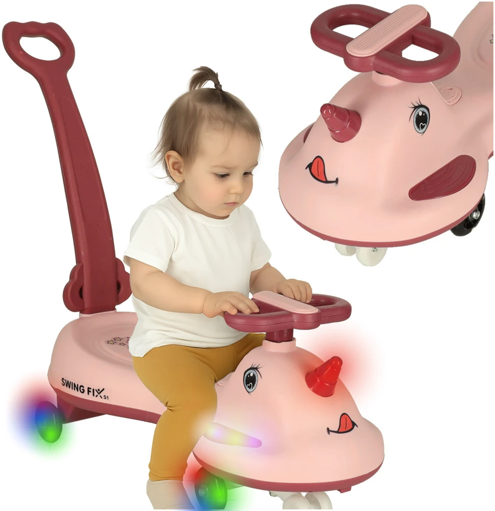 Swing Fix Vaikiškas paspiriamas automobilis
