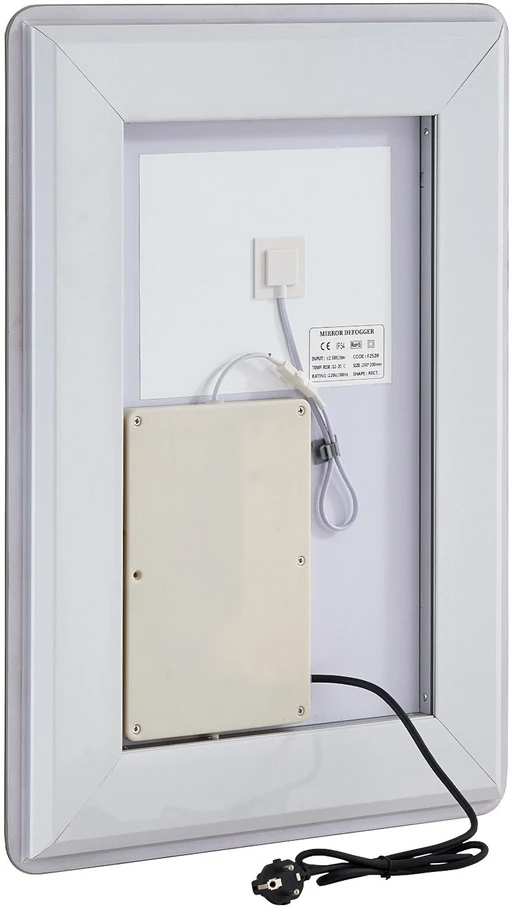 VEVOR LED vonios veidrodis su trimis spalvomis ir antirūko funkcija 50 x 70 cm