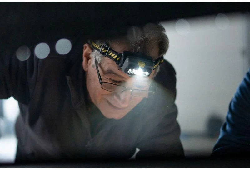 LED Lenser LED objektyvas | Priekinis žibintas HF6R Darbas