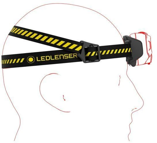 LED Lenser LED objektyvas | Priekinis žibintas HF6R Darbas