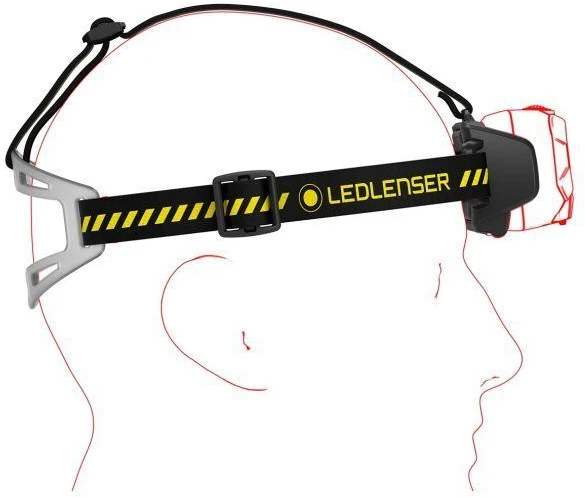 LED Lenser LEDLENSER LATARKA CZOŁOWA HF8R WORK Juodas, BOX