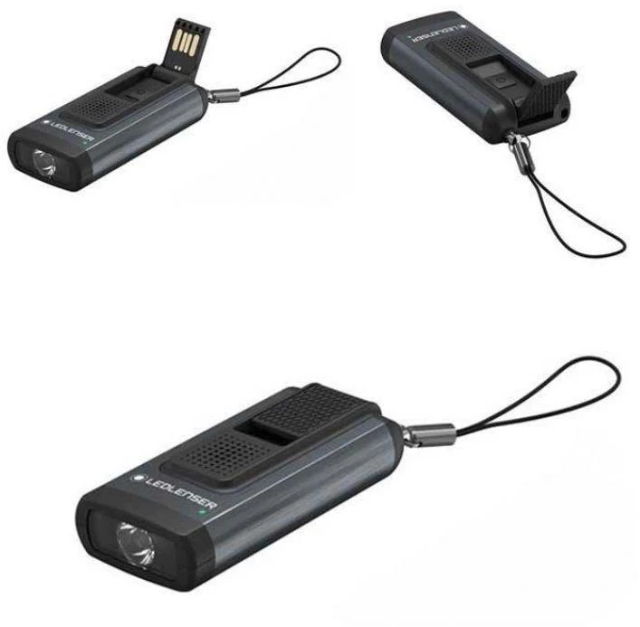 LED Lenser Flashlight - Ledlenser K6R 4GB pilkas