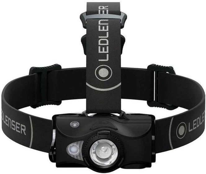 Žibintuvėlis LED LENSER MH8 (juodas) Multicolor LED