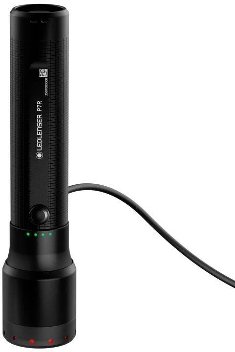 LED Lenser Ledlenser P7R juodas rankinis žibintuvėlis LED