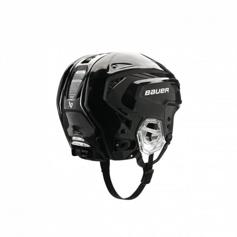 Ledo ritulio šalmas Bauer Hyperlite 2, baltos ir juodos spalvos