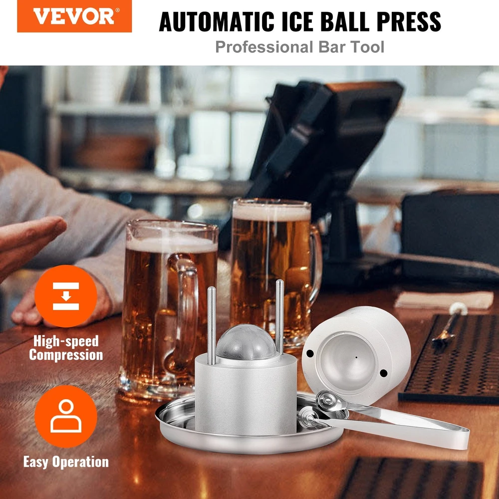 VEVOR ledukų presas 60 mm burbulo formos