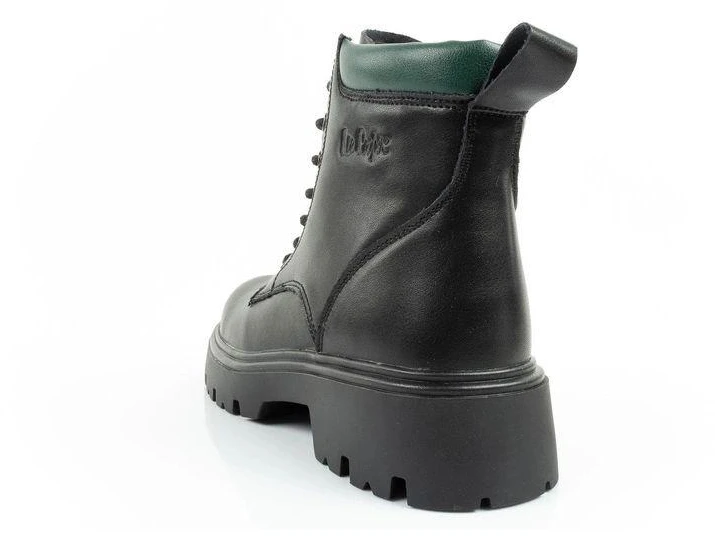 Lee Cooper batai moterims, odiniai, su pašiltinimu, su raišteliais
