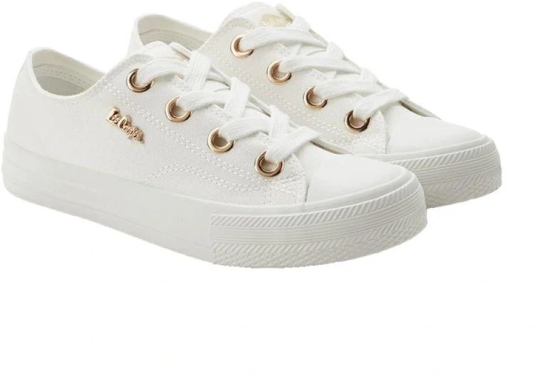 Lee Cooper moteriški balti madingi ir patogūs sportbačiai