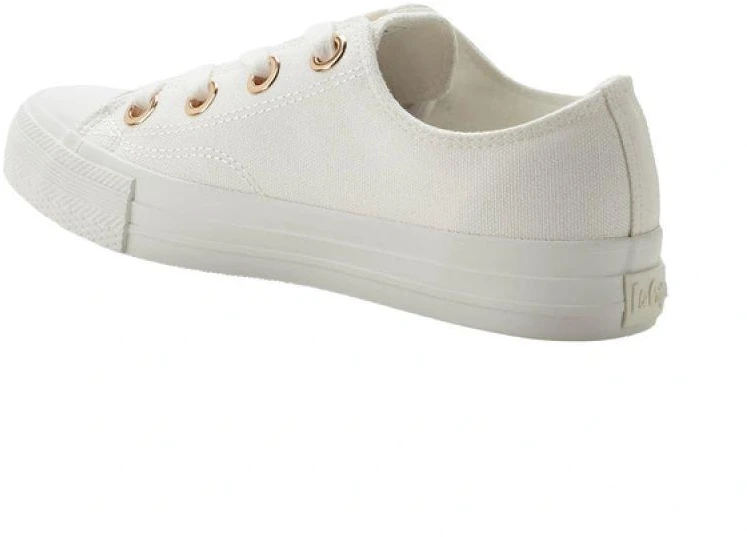Lee Cooper moteriški balti madingi ir patogūs sportbačiai