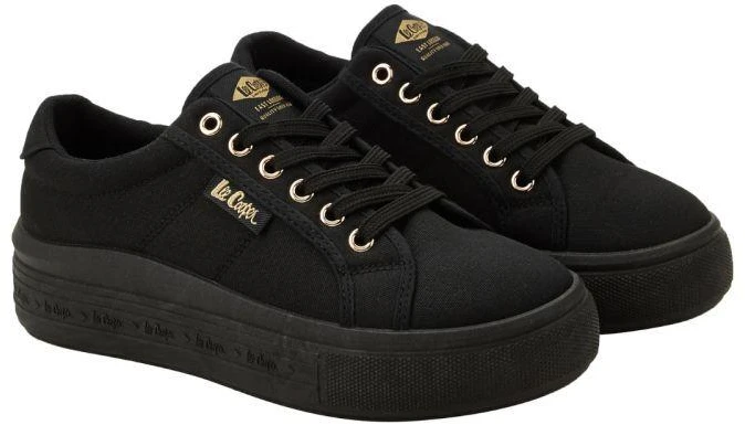 Lee Cooper Moteriški juodi bateliai LCW-26-44-4475LA