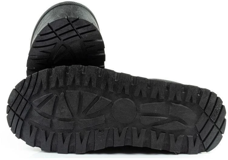 Lee Cooper moteriški juodi žiemos aulinukai su kailio pamušalu, madingi