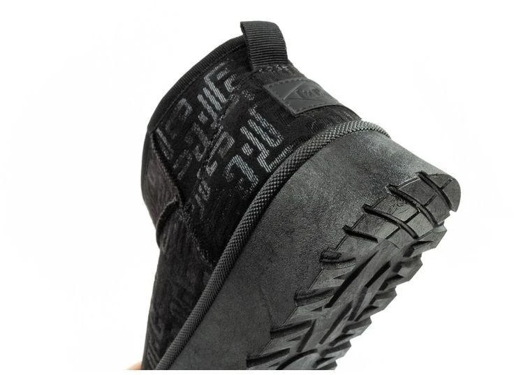 Lee Cooper moteriški juodi žiemos aulinukai su kailio pamušalu, madingi