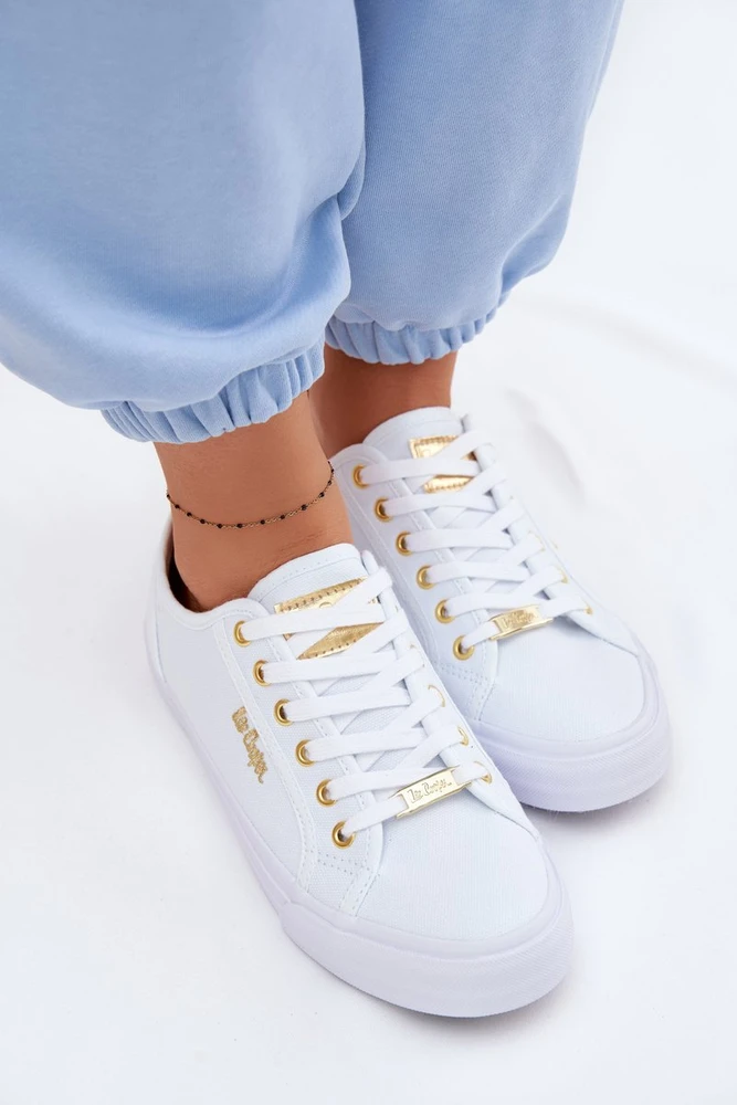 Lee Cooper moteriški kedai (balti)