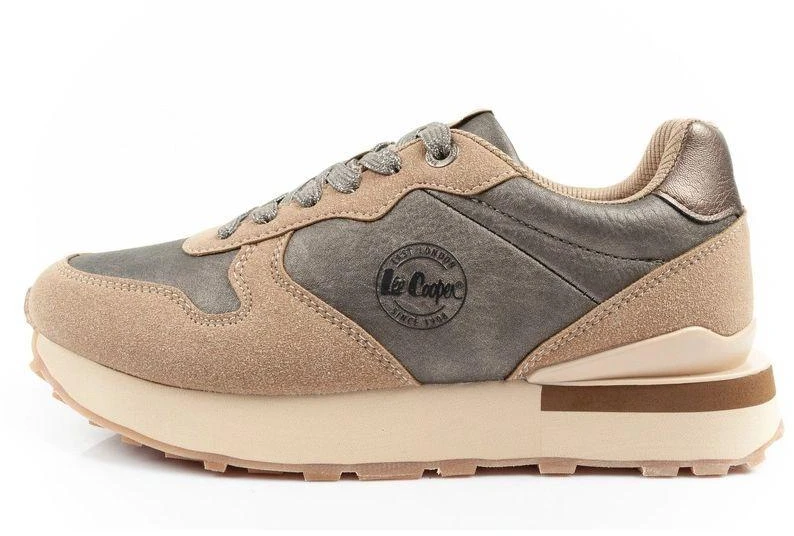 Lee Cooper moteriški kedai, madingi, patogūs, patvarūs, smėlio spalvos, pilki