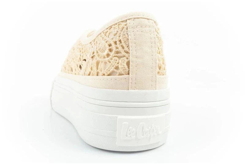 Lee Cooper moteriški kedai, nėriniuoti, su platforma