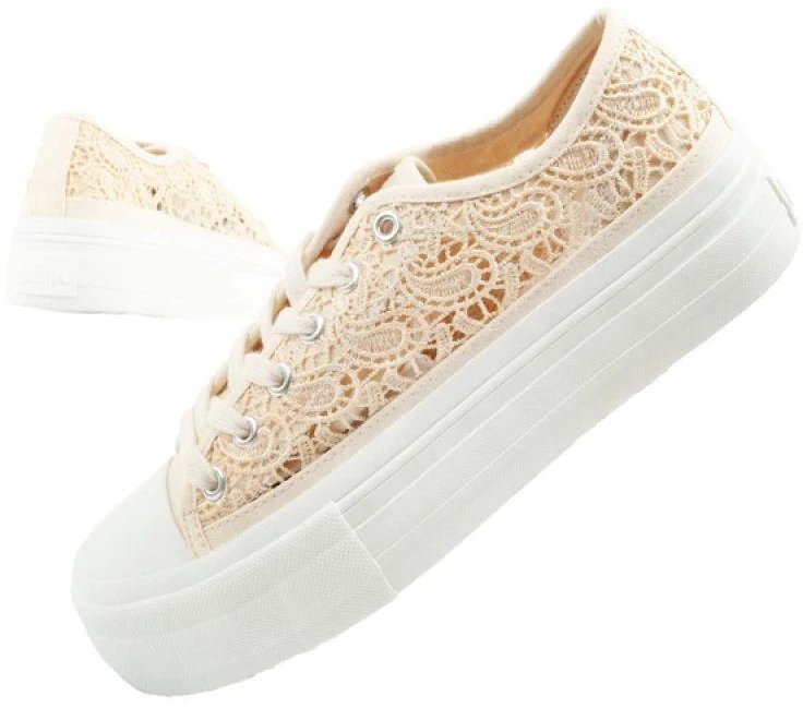 Lee Cooper moteriški kedai, nėriniuoti, su platforma