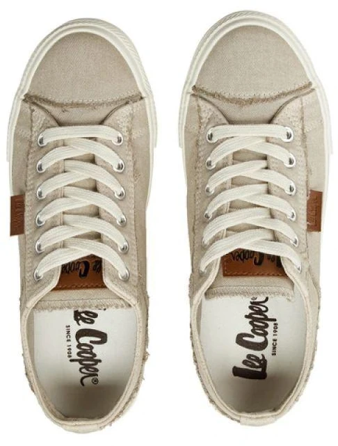 Lee Cooper moteriški sportiniai bateliai/kedai, madingi, smėlio spalvos, patogūs