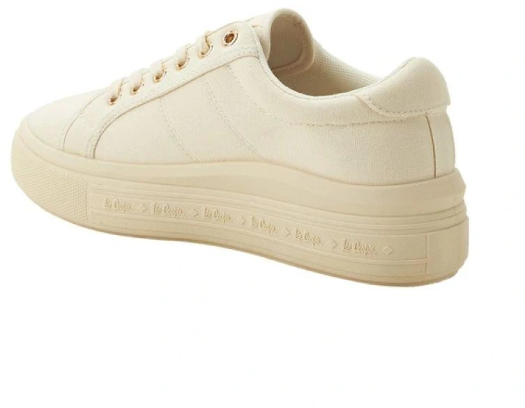 Lee Cooper moteriški sportiniai kedai, smėlio spalvos platforminiai, madingi