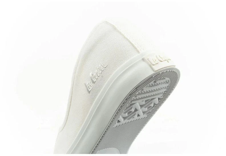 Lee Cooper moteriški sportinio stiliaus balti laisvalaikio bateliai tipo "slip-on"