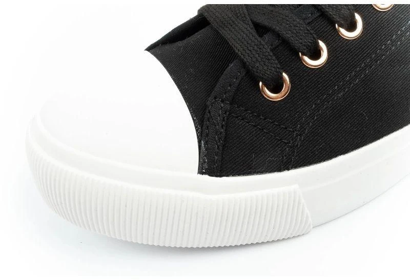Lee Cooper moteriški stilingi juodi sportiniai bateliai iš audinio