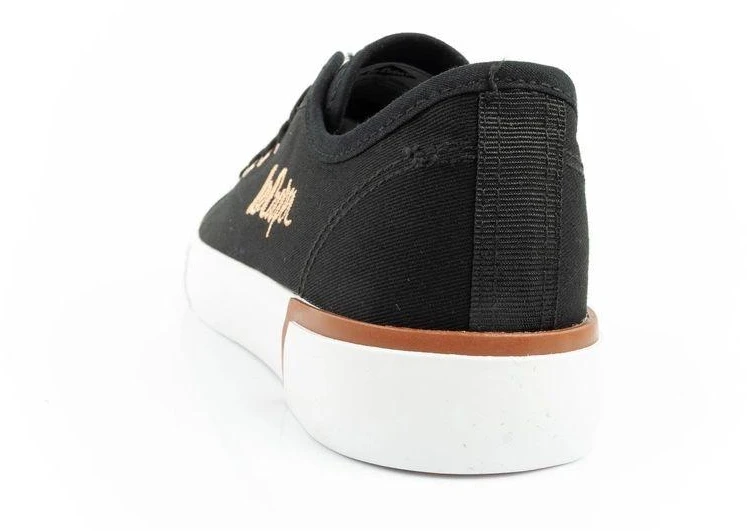 Lee Cooper moteriški stilingi juodi sportiniai bateliai iš audinio