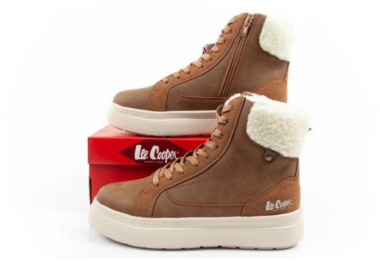Lee Cooper moteriški žieminiai batai, pašiltinti, lengvi avikailio batai