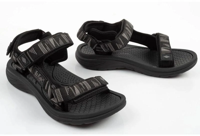 Lee Cooper moteriškos sportinės basutės su „velcro“ dirželiais, patogios vasarai