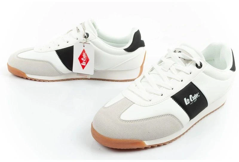 Lee Cooper sportiniai bateliai kedai vyriški madingi patogūs balti