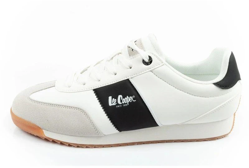 Lee Cooper sportiniai bateliai kedai vyriški madingi patogūs balti
