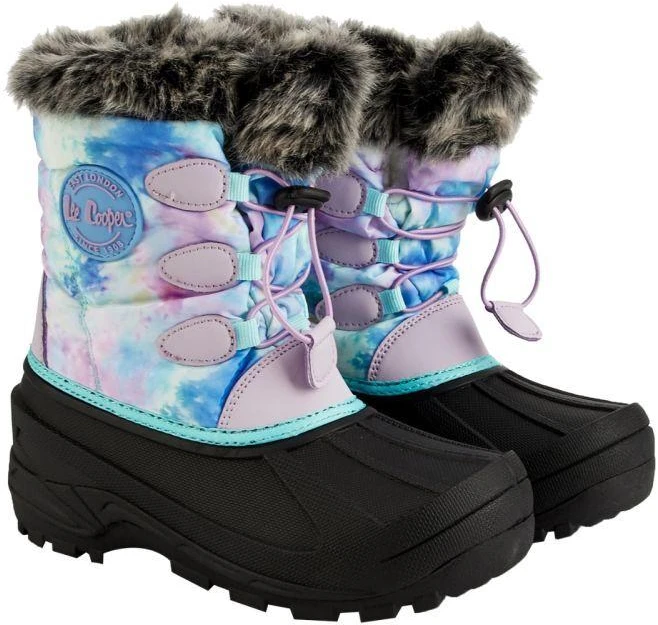 Lee Cooper vaikiški batai, violetiniai ir mėlyni, LCJ-25-10-3778K