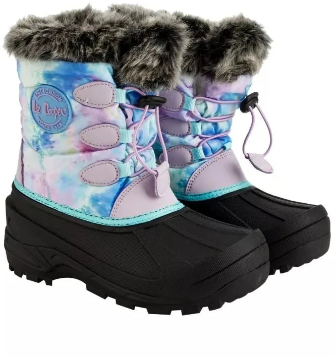 Lee Cooper vaikiški batai, violetiniai ir mėlyni, LCJ-25-10-3778K