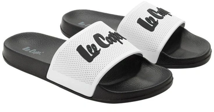 Lee Cooper vyriški įsispiriamieji kedai, patogūs, lengvi, juodi, balti
