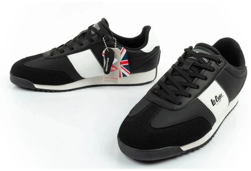 Lee Cooper vyriški juodi stilingi ir patogūs sportiniai bateliai (kedai)