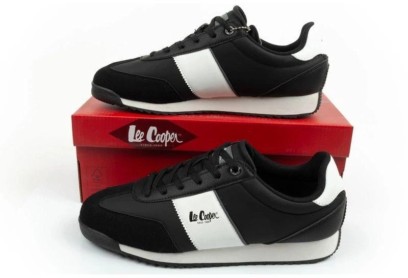 Lee Cooper vyriški juodi stilingi ir patogūs sportiniai bateliai (kedai)
