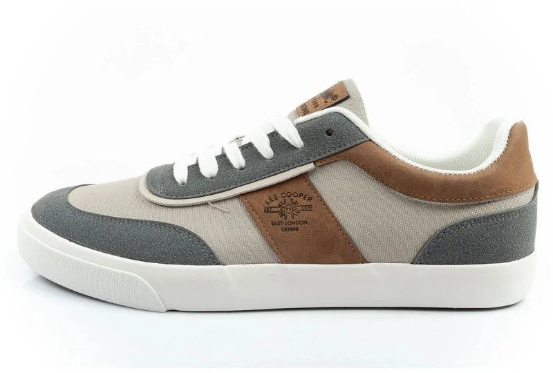 Lee Cooper vyriški kedai, madingi, patogūs, patvarūs, pilki
