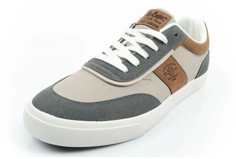 Lee Cooper vyriški kedai, madingi, patogūs, patvarūs, pilki